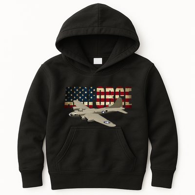 B 17 Flying Fortress B17 Bomber Kids Hoodie