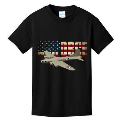 B 17 Flying Fortress B17 Bomber Kids T-Shirt