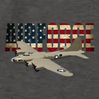 B 17 Flying Fortress B17 Bomber Vector Backpack