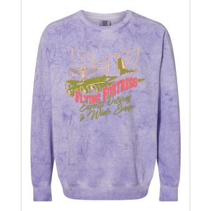 B 17 Flying Fortress Colorblast Crewneck Sweatshirt