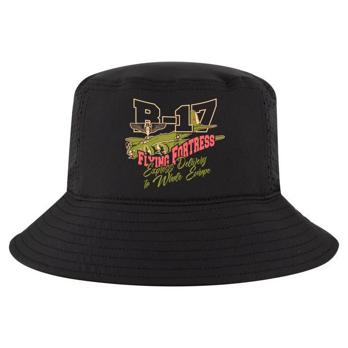 B 17 Flying Fortress Cool Comfort Performance Bucket Hat