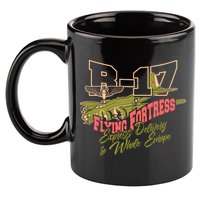 B 17 Flying Fortress 11oz C Handle Ceramic Mug