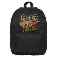 B 17 Flying Fortress 16 in Basic Backpack