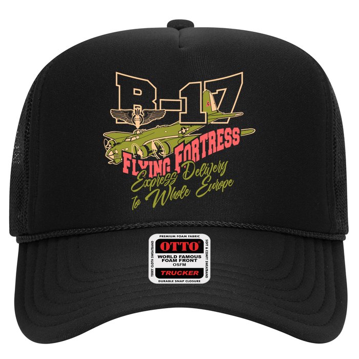 B 17 Flying Fortress Trucker Hat