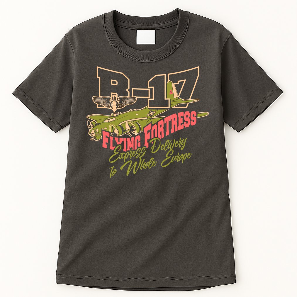 B 17 Flying Fortress Tall T-Shirt