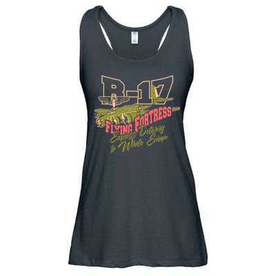 B 17 Flying Fortress Ladies Essential Flowy Tank
