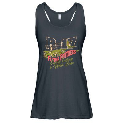 B 17 Flying Fortress Ladies Essential Flowy Tank