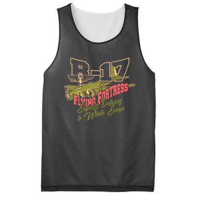 B 17 Flying Fortress Mesh Reversible Basketball Jersey Tank