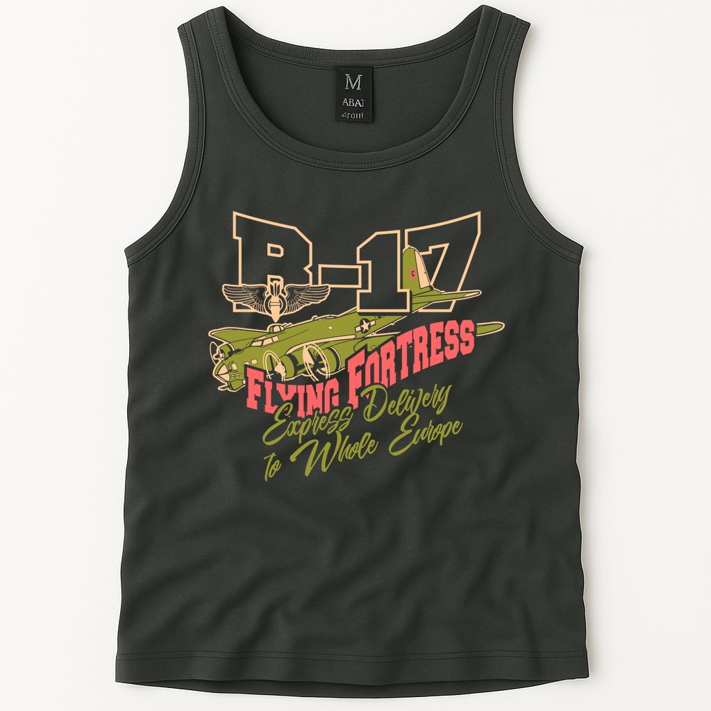 B 17 Flying Fortress Tank Top