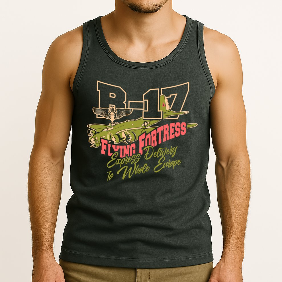 B 17 Flying Fortress Tank Top