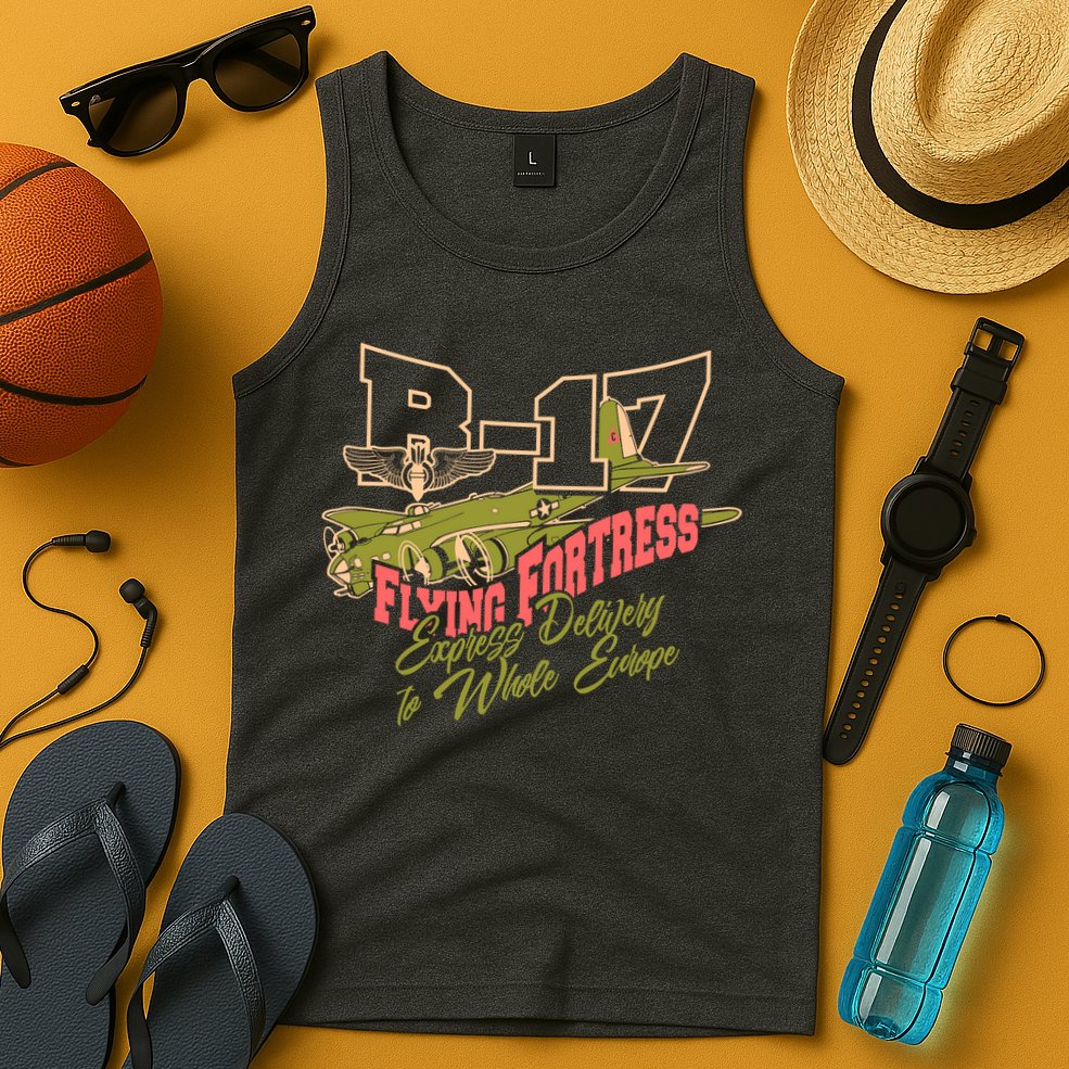 B 17 Flying Fortress Tank Top