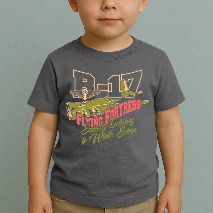 B 17 Flying Fortress Toddler T-Shirt