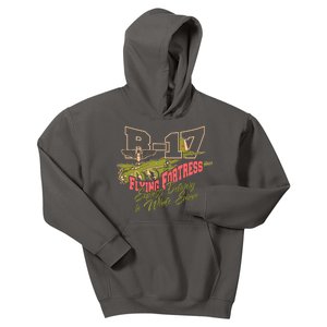 B 17 Flying Fortress Kids Hoodie