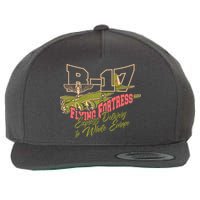 B 17 Flying Fortress Wool Snapback Cap
