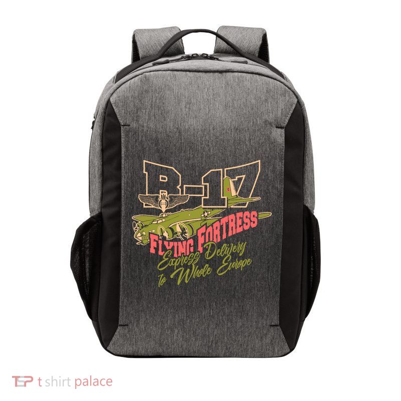 B 17 Flying Fortress Vector Backpack