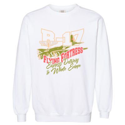 B 17 Flying Fortress Garment-Dyed Sweatshirt