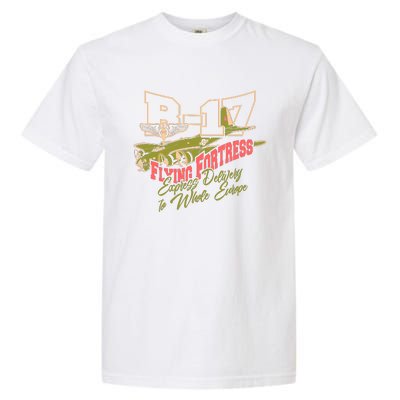 B 17 Flying Fortress Garment-Dyed Heavyweight T-Shirt