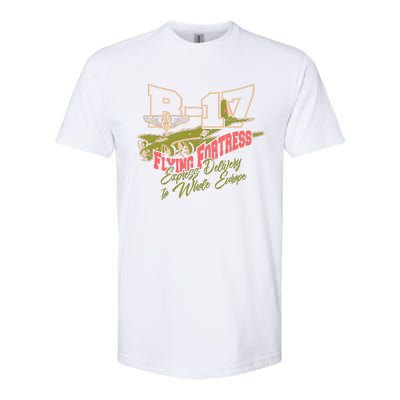 B 17 Flying Fortress Softstyle® CVC T-Shirt