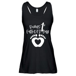 Bumps 1st Father's Day Ladies Essential Flowy Tank