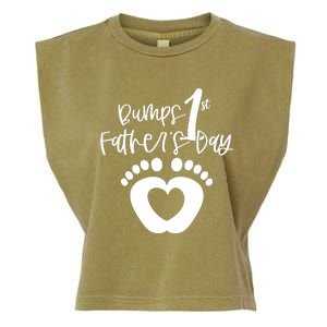 Bumps 1st Father's Day Garment-Dyed Women's Muscle Tee