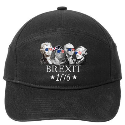 Brexit 1776 Founding Fathers American Independence USA 7-Panel Snapback Hat