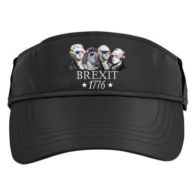 Brexit 1776 Founding Fathers American Independence USA Adult Drive Performance Visor