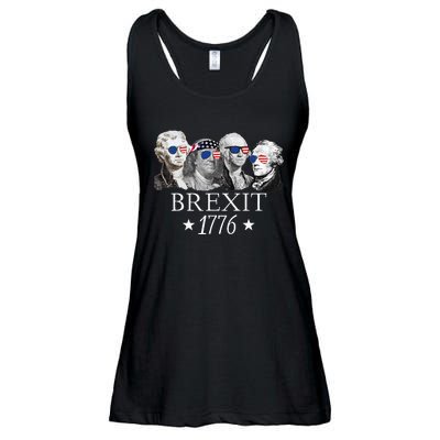 Brexit 1776 Founding Fathers American Independence USA Ladies Essential Flowy Tank