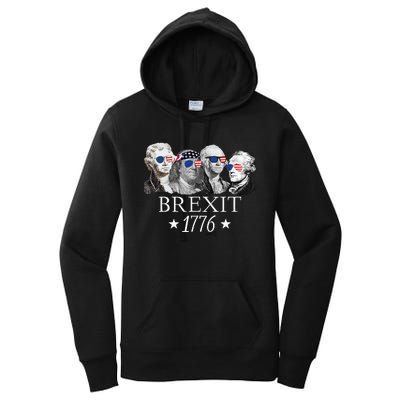 Brexit 1776 Founding Fathers American Independence USA Women's Pullover Hoodie