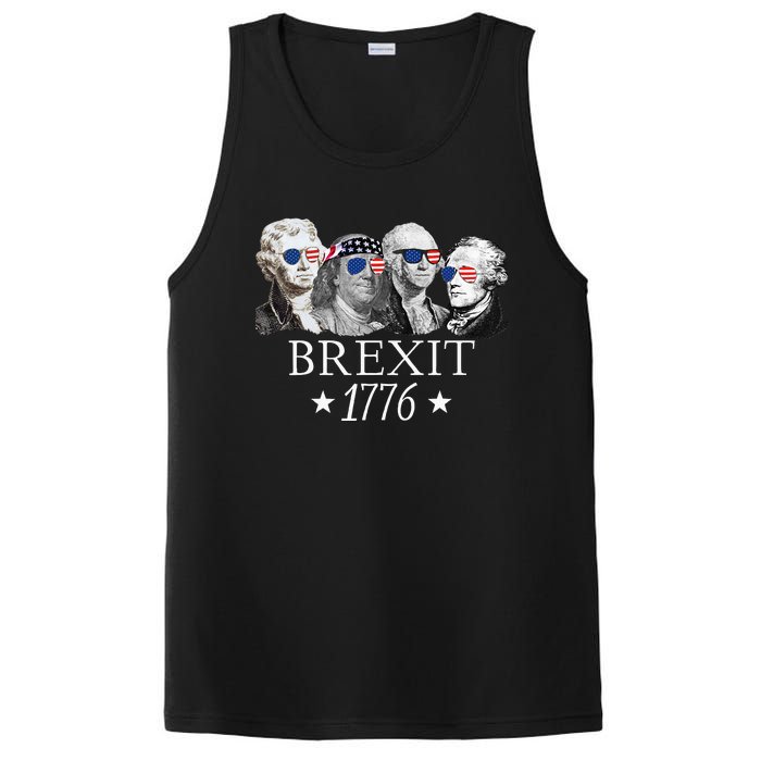 Brexit 1776 Founding Fathers American Independence USA PosiCharge Competitor Tank