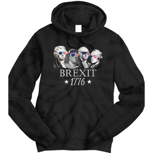 Brexit 1776 Founding Fathers American Independence USA Tie Dye Hoodie