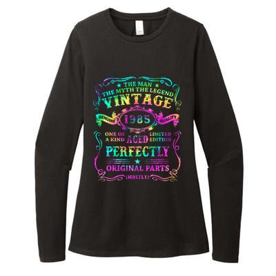 Birthday 1985 Gift Vintage 37 Birthday Womens CVC Long Sleeve Shirt