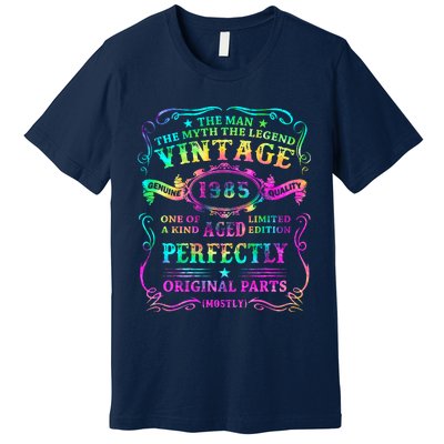 Birthday 1985 Gift Vintage 37 Birthday Premium T-Shirt