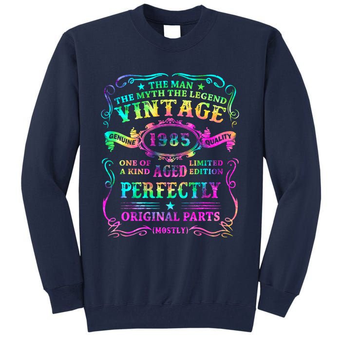 Birthday 1985 Gift Vintage 37 Birthday Tall Sweatshirt