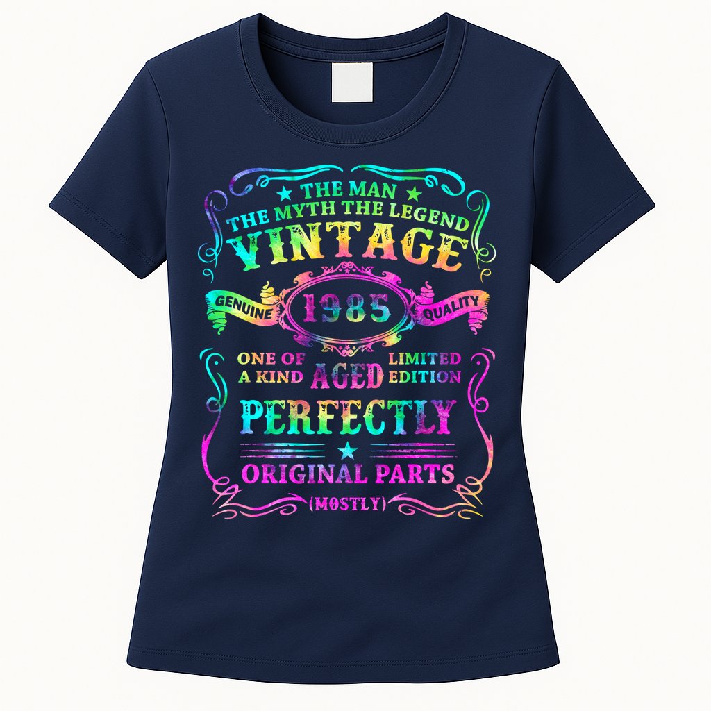 Birthday 1985 Gift Vintage 37 Birthday Womens T-Shirt