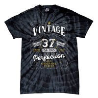 Birthday 1985 Gift Vintage 37 Years Old Tie Dye Tie-Dye T-Shirt