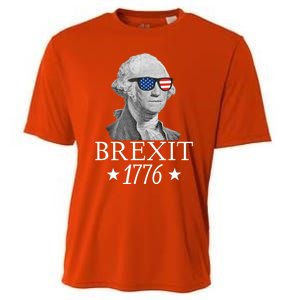 Brexit 1776 George Washington Revolution Usa Independence Gift Cooling Performance Crew T-Shirt