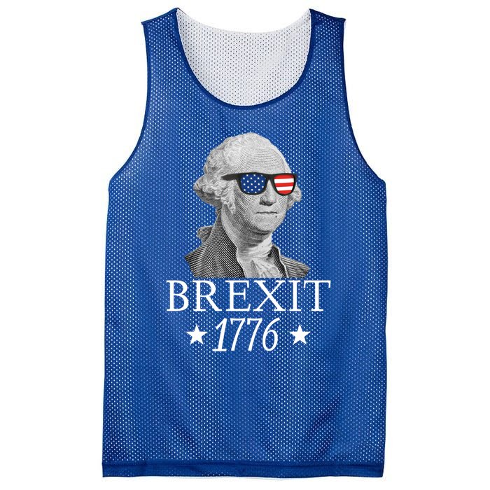 Brexit 1776 George Washington Revolution Usa Independence Gift Mesh Reversible Basketball Jersey Tank