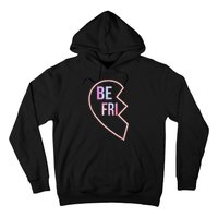 Bff 1 Heart In 2 Best Friends Matching 1st Part Hoodie