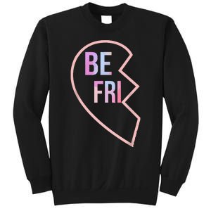 Bff 1 Heart In 2 Best Friends Matching 1st Part Sweatshirt