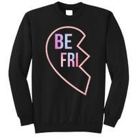 Bff 1 Heart In 2 Best Friends Matching 1st Part Sweatshirt