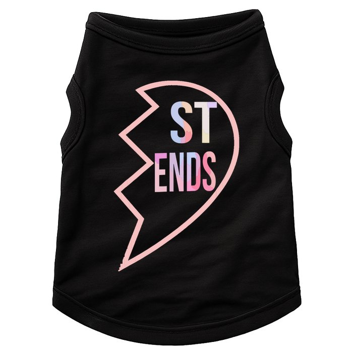 Bff 1 Heart In 2 Best Friends Matching 2nd Part Doggie Tank