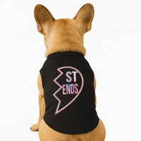 Bff 1 Heart In 2 Best Friends Matching 2nd Part Doggie Tank