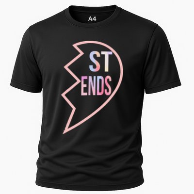 Bff 1 Heart In 2 Best Friends Matching 2nd Part Performance Shirt