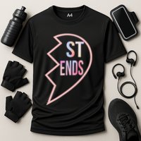 Bff 1 Heart In 2 Best Friends Matching 2nd Part Performance Shirt