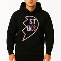 Bff 1 Heart In 2 Best Friends Matching 2nd Part Hoodie