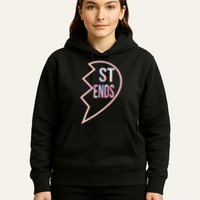 Bff 1 Heart In 2 Best Friends Matching 2nd Part Hoodie