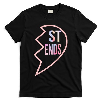 Bff 1 Heart In 2 Best Friends Matching 2nd Part T-Shirt