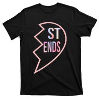 Bff 1 Heart In 2 Best Friends Matching 2nd Part T-Shirt