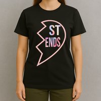 Bff 1 Heart In 2 Best Friends Matching 2nd Part T-Shirt