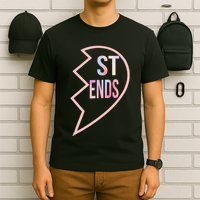 Bff 1 Heart In 2 Best Friends Matching 2nd Part T-Shirt